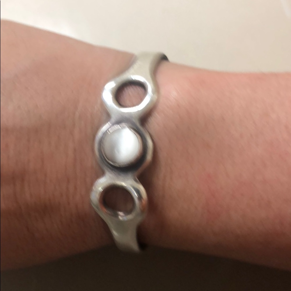ISO THIS STERLING MEXICO CUFF BRACELET